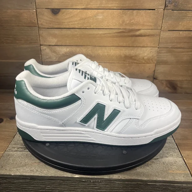New Balance 480 Mens Size 10.5 'Nightwatch Green' Lace Up Sneakers Casual Shoes