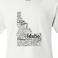 thumbnail image 4 of Inktastic Idaho State Word Salad Youth T-Shirt, 4 of 5