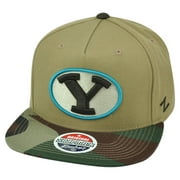 NCAA Zephyr Brigham Young Cougars Zuni 5 Panel Camouflage Camo Snapback Hat Cap