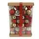 thumbnail image 2 of Adornos de Bolas Colgantes de Plástico 74 Piezas de Adornos de Bolas de árbol de Navidad Bolas de Colores Mixtos para árboles de Navidad para Reuniones Cenas en el Jardín ANGGREK Otros, 2 of 8