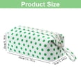 thumbnail image 3 of Cute Polka Dot Pencil Case Aesthetic Pencils Pouch,Large Capacity Pencils Case Vintage Pen Pencil Zipper Bag,Soft Special Pouches for Organization Classroom Must Haves 13.77 Inch, 3 of 6