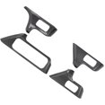 thumbnail image 5 of Window Control Panel Cover, Anti Scratch Abrasion Resistant Easy Installation Carbon Fiber Style Window Lift Switch Frame Cover  For Car Interior Accessories, 5 of 8