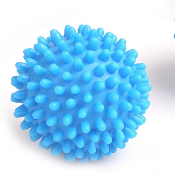 Techtongda 4 PCS Blue Soft Dryer Balls Washing Reusable Laundry Natural Fabric Softener