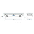 thumbnail image 3 of UWS SL-69-LP-MB-R 69 in. Secure Lock Single Lid Low Profile Tool Box, 3 of 11