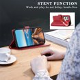 thumbnail image 4 of OnePlus 9 PRO 5G Case ,Vintage PU Leather Flip Cover Card Slots Magnetic Kickstand Hand Strap Case for OnePlus 9 PRO 5G, 4 of 4