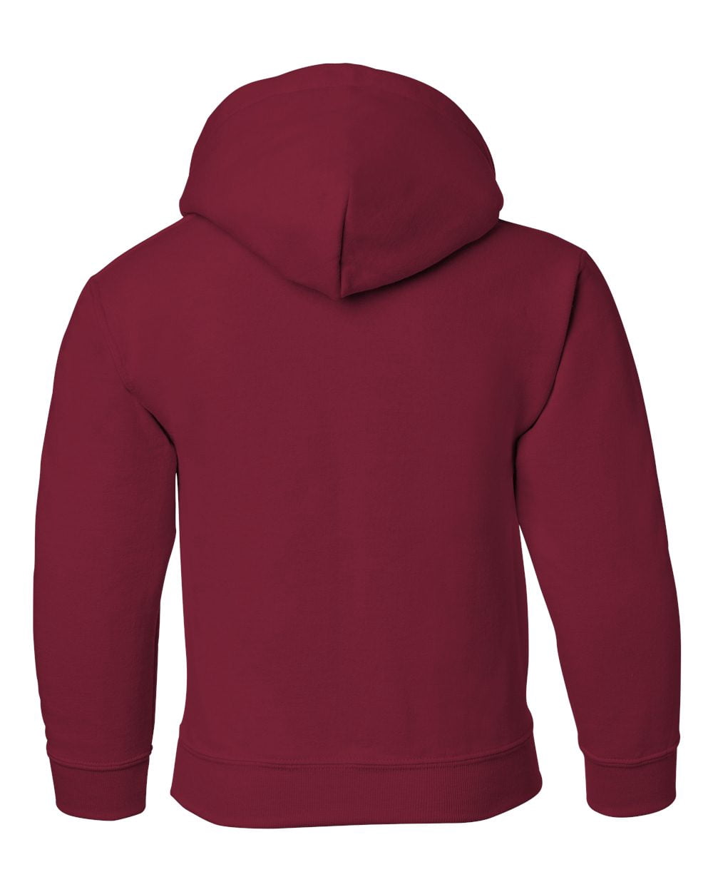 Heavy Blend Youth Hooded Sweatshirt, L, Cardinal Red