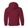 thumbnail image 3 of Heavy Blend Youth Hooded Sweatshirt, S, Cardinal Red, 3 of 3