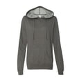 thumbnail image 2 of Independent Trading Co. Juniors’ Heavenly Fleece Lightweight Hooded Sweatshirt, 2 of 3