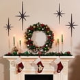 thumbnail image 4 of CoolStuff 4 Pcs Cast Iron Starburst Shaped Wall Decor Metal Mid Century Modern Decor Retro Atomic Stars Wall Art Elegance Accents Vintage Celestial Whimsigoth Hangings for Home Office Room(Gold), 4 of 6