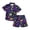 0-Blue&1, variant on Tiijoy Toddler Boys Outfits Casual Short Sleeve Button Down Shirt Shorts Set, Sizes 2-3