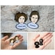 thumbnail image 3 of Alfileres de coleccionista STAR WARS de Han Solo y la princesa Leia esmaltados, 3 of 7