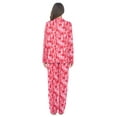 thumbnail image 3 of Casual Nights Womens Rayon Printed Long Sleeve Soft Pajama Set, 3 of 4