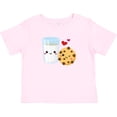 thumbnail image 3 of Inktastic Milk and Cookies Boys or Girls Baby T-Shirt, 3 of 5