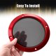 thumbnail image 5 of Coche Metal Audio Altavoz Parrilla Cubierta Malla Woofer Rejilla rojo 5 pulgadas, 5 of 6