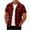 Red, variant on ZunFeo Mens Yellow Plaid Shirt Short Sleeve Cotton Blend Casual Button Down Summer Top Relaxed Fit Buffalo Check with Chest Pocket,Size M