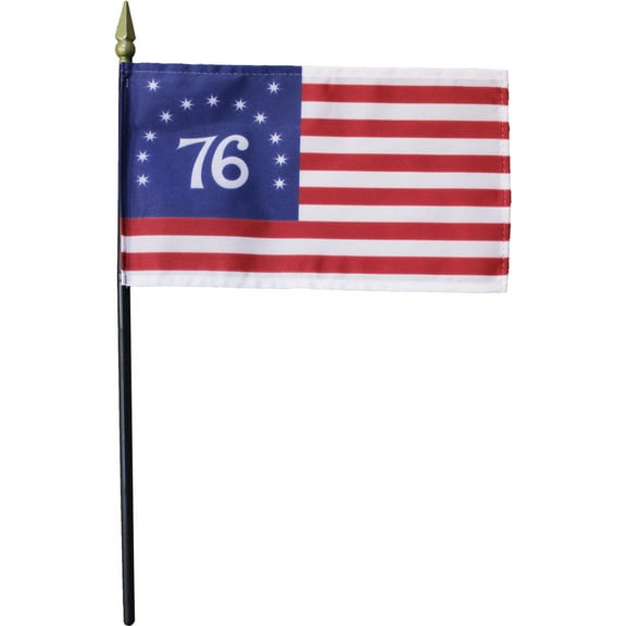 Bennington - 4"X6" Stick Flag