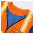 thumbnail image 2 of WIBACKER Toddler Boys Construction Worker Cotton Sleepwear Halloween Pajamas Set Long Sleeve 2Pcs Cosplay Costume, 2 of 8