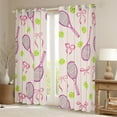 thumbnail image 5 of Manfei Tennis Sports Curtains Pack of 2 (52x84), Princess Bow-tie Black Out Curtains, Teenager Boys Girls Blackout Curtains for Bedroom, Living Room Curtains Bedroom Decoration, 5 of 6