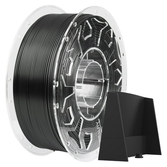 Creality HP ASA Filament 1.75mm Fused Deposition Modeling 3D Printer Filament 1KG Exceptional UV Resistance High Temperature Resistance Durable and Impact-resistant, Black