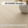 thumbnail image 3 of D Boho Area Rug for Living Room Machine Washable Rug Non Slip Carpet Soft Living Room Rug Room Decor Rugs for Bedroom Kids Playroom, 3 of 7
