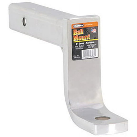 Buyers Deep Drop Ball Mount 6" Drop Chrome