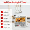 ThermoPro TM01W Kitchen Timer with Loud Alarm, Count Up/Down