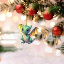 Christmas Decorations Outdoor Hwkond Dragon Series Pendant Gift Pendant Acrylic Christmas And Halloween Decoration Christmas Tree Pendant Up To 30% Off
