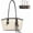 White, variant on Urban Chic Large Capacity Retro Tote Bag, Spring Purses for Women 2026, Vintage Shoulder Bags for Women for Daily Use