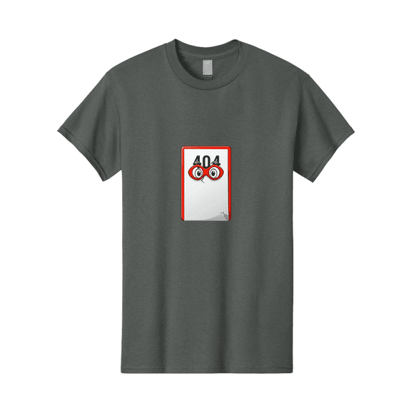 404-Error-Page-1 Mens Graphic Tee, 100% Cotton, Casual Summer Wear BAA088