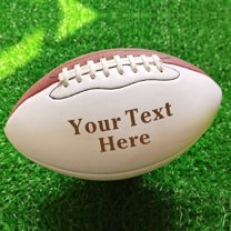 Personalized Size 9 Football High School Junior Football Engraved Your Text Unique Gift for Coach Dad Son Football Fan Groomsmen Birthday Wedding Christmas