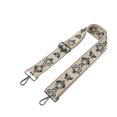 thumbnail image 1 of Ofertas Únicas 1 Pc Correa de Mano de Gancho de Patrón Jacquard Negra para Citas de Poliéster Amarillo, 1 of 4