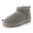 Gray, variant on Cushionaire Hip 2 Genuine Suede Ankle Boots for Women, Cozy Faux Shearling Lining Pull On Winter Womens Boots