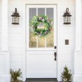 thumbnail image 5 of 2025 Artificial Spring Wreath, Decorative Floral Wreath for Party Office Restaurant, Quality Silk Flowers Rattan Ring Green Leaves, Summer Door Decor, 5 of 5