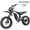 Cheevalry G20, variant on Cheevalry G20 3000W Off-Road Electric Mountain Bike, 48V 20AH, 37MPH Top Speed, 55 Miles Range, 20" Tires