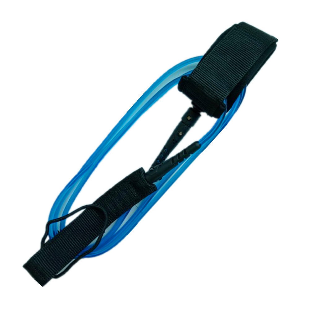 Details about   5 Colors TPU 6ft 5.5mm Surfboard Leash With Hook and Loop Closure Double Swivels 