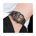 thumbnail image 2 of HUMPBUCK DIGITEMP 2301 Reloj Multifuncional; Doble horario, Alarma, Luz led, Color Negro, 2 of 4