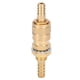 thumbnail image 5 of Conexión de conector rápido Conector de manguera de adaptador de gas de latón macizo Conector rápido refrigerado por agua Conexión de conector de manguera rápida para ANGGREK Otros, 5 of 8