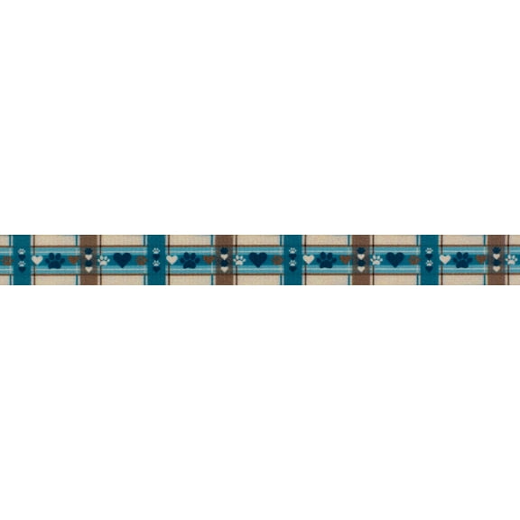 Country Brook Design® 1/2 inch Puppy Picnic Photo Quality Polyester, 20 Yards