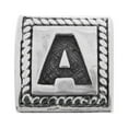 thumbnail image 2 of 925 Sterling Silver Reflections Number 0 Triangle Block Bead; for Adults and Teens; for Women and Men, 2 of 3