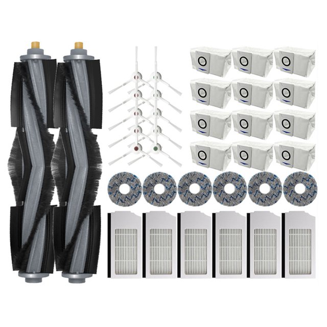 Para Deebot X1 OMNI T10 TURBO Aspirador Robot Filtro Cepillo Lateral PañO de Limpieza Repuestos Accesorios