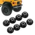 thumbnail image 1 of 8 Tuercas de Bloqueo M2 para Coche RC 1/24 con Revestimiento de Nailon con Brida de Metal Tuercas Hexagonales Antiflojas Tuercas Autoblocantes Piezas de Actualización ANGGREK  Otros, 1 of 8