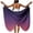 Purple swimsuit coverups women, variant on Women's Plus Size Bathing Suit Cover up Summer Spaghetti Strap Sarong Wraps for Women Casual Gradient Print Beach Swimsuit Cover ups Purple XXL