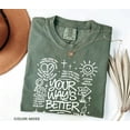 thumbnail image 3 of Comfort Colors Christian T-Shirt – Proverbs 16:9 Scripture Tee, Holiday & Gift Shirt for Friends and Family, 3 of 8