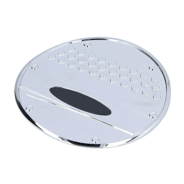 Reemplazo de decoración cromada de la tapa de la tapa del tanque de combustible para Mazda CX3 CX‑3 2016-2018 Jadeshay A