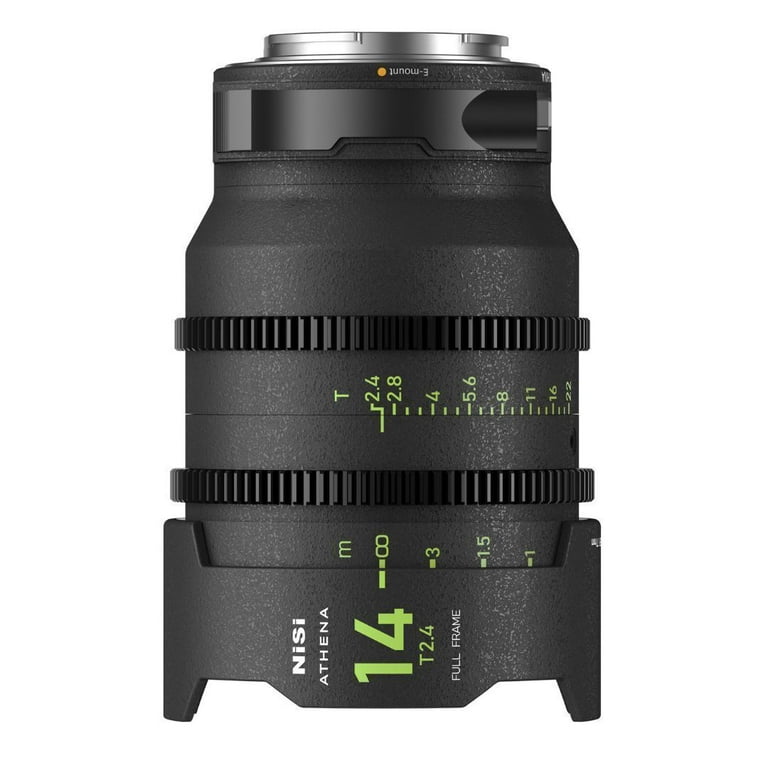 NiSi ATHENA PRIME 14mm T2.4 Full-Frame Lens (E Mount, Drop