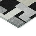 thumbnail image 4 of Addison Rugs Chantille Indoor/Outdoor Transitional Geometric Black Washable Rectangle Rug, 9' x 12', 4 of 6