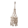 thumbnail image 4 of Pantalla de lámpara tejida a mano de macramé para lámpara de techo, estilo boho, decorativa, nórdica, para colgante, ideal para decoración de, 4 of 9