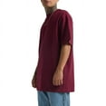 thumbnail image 3 of 3 Pack Shaka Wear Men's Max Heavyweight Short Sleeve Crew Neck T-Shirt - Burgundy - Medium, 3 of 4