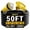 Yellow, variant on ZAZFO 75ft 50 Amp Generator RV Extension Cord, NEMA 14-50P to SS2-50R Twist Lock, Generator Cord for Hurricane Emergency Outdoor Home RV, Black-Yellow