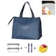 thumbnail image 1 of XWSHYW Contenedores de Almacenamiento Bolsas de Almuerzo Aisladas para Mujeres y Hombres, Lonchera Reutilizable a Prueba de Fugas, Bolsa de Mano Térmica para Trabajo, La Escuela, El Picnic, La Playa, 1 of 6